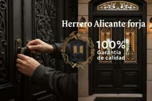 Trabajos profesionales de herrería en Aicante